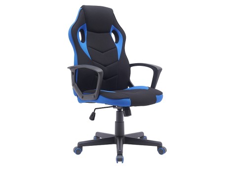 FOTEL OBROTOWY DAKAR CZARNY/NIEBIESKI